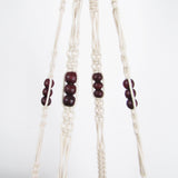 Foxy Lady plantenhanger knoopwerk