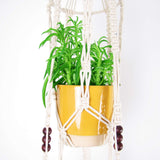 Inka Khipu plantenhanger bloempot 2