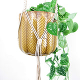 Inka Khipu plantenhanger bloempot